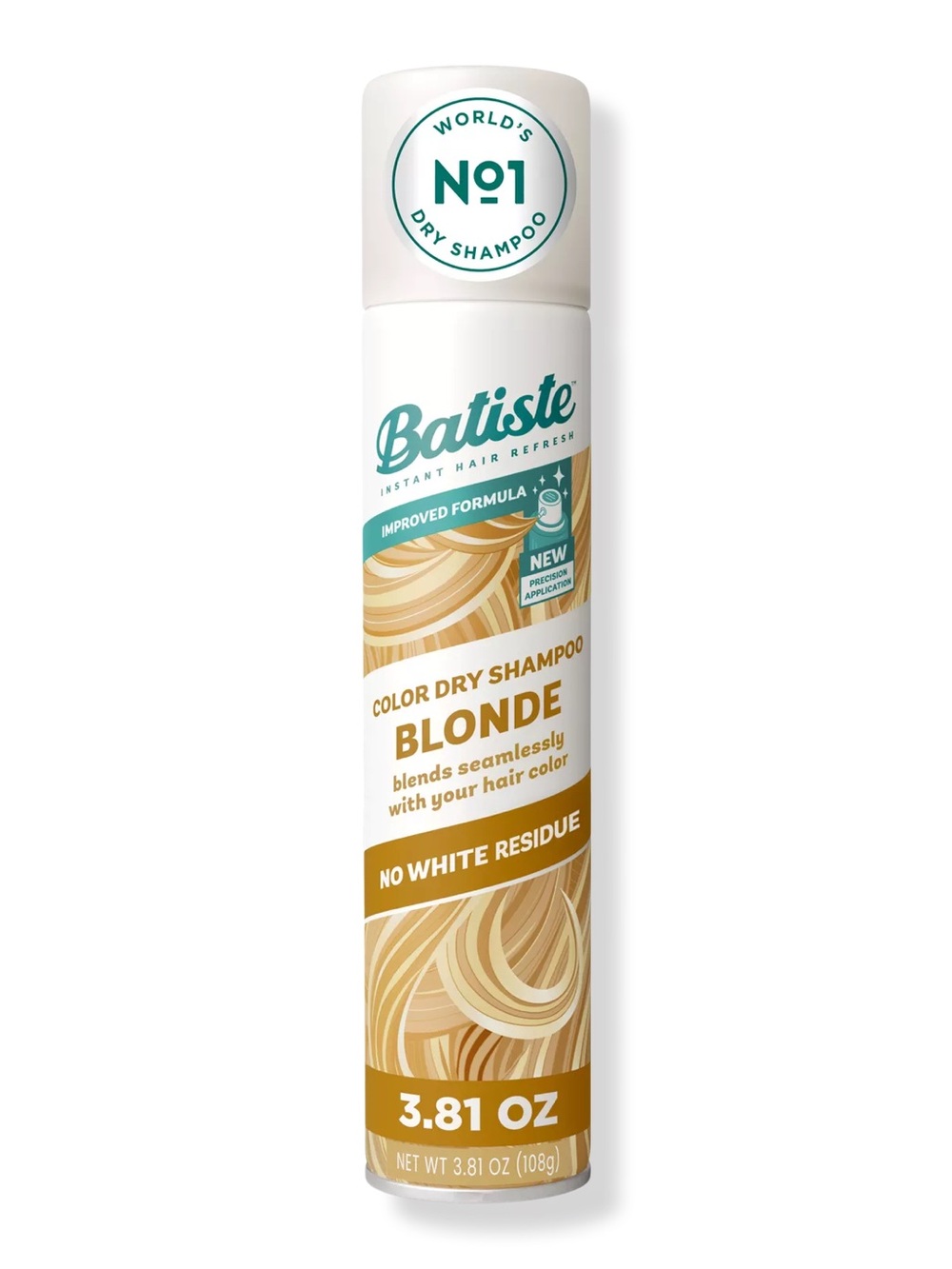 Batiste Hint of Color Dry Shampoo - Brilliant Blonde, NEW